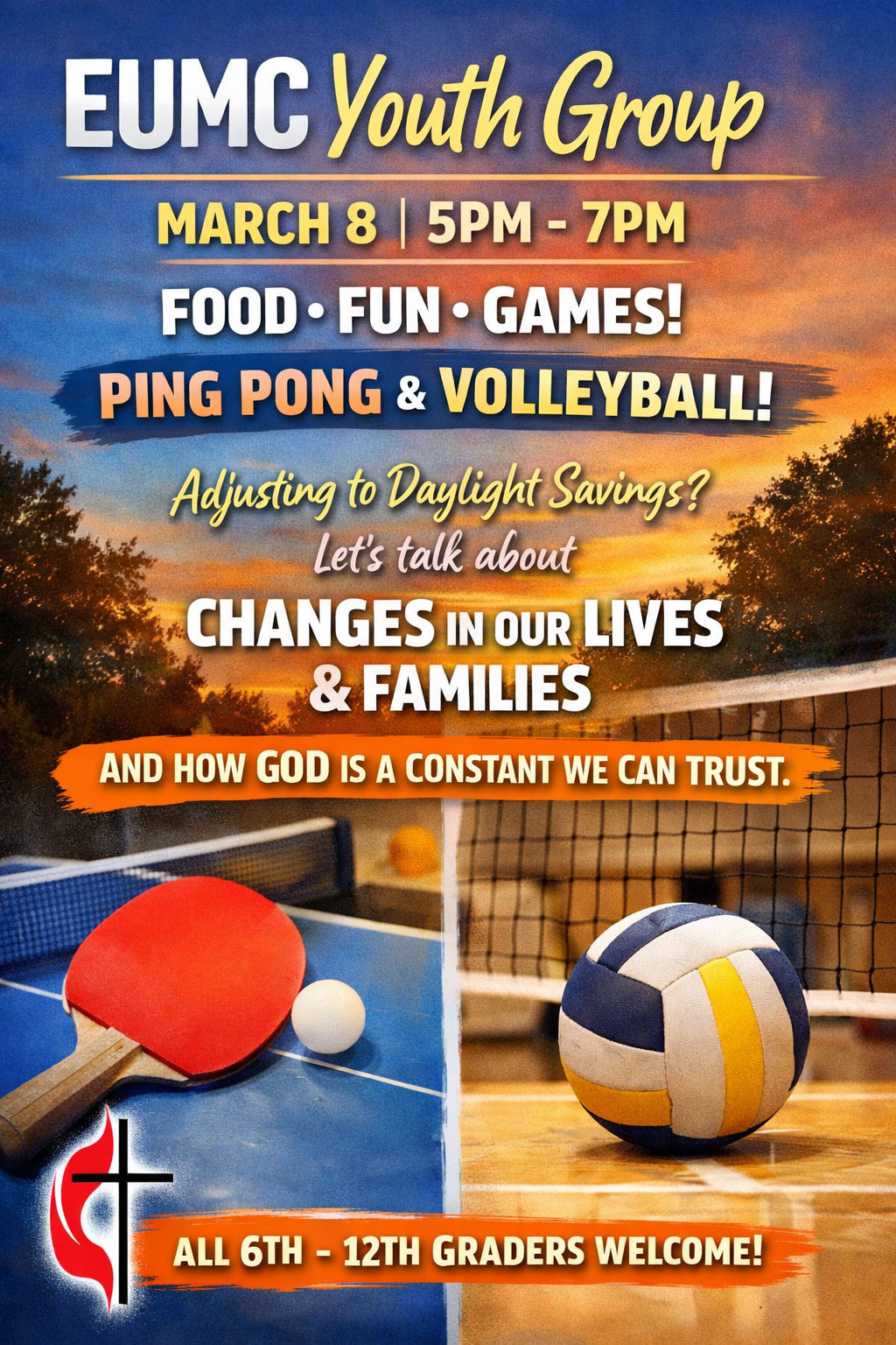 Youth Group - Ping Pong-Volleyball